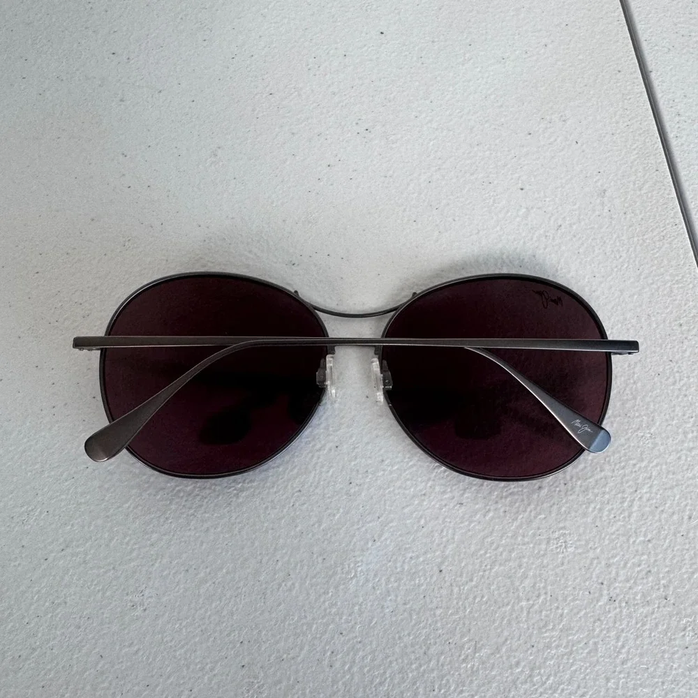 Maui Jim Japan OPIHI MJ547-14 61-15-145 Gunmetal Metal Sunglasses Frame UF80